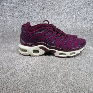 Nike Air Max Plus Tn Womens Size 7.5 Bordeaux Sneakersav7912-600